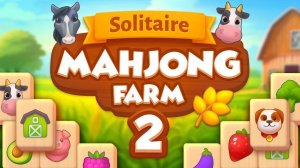 Solitaire Mahjong Farm 2: Puzzle Game