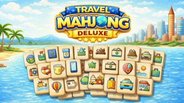 World Landmarks Mahjong Puzzle