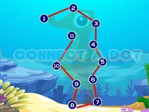 Ocean Dot to Dot Puzzle