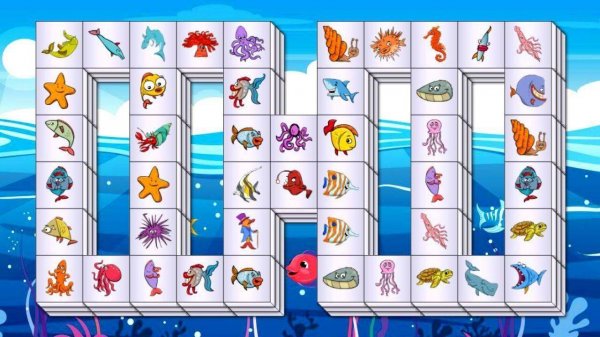 Ocean Tile Match Puzzle