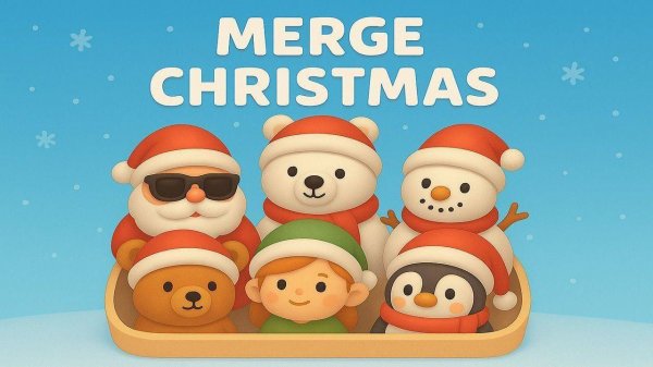 Christmas Merge Snowball Puzzle