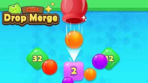 2048 Drop Merge Puzzle Game