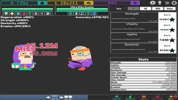 Superhero Training Idle RPG