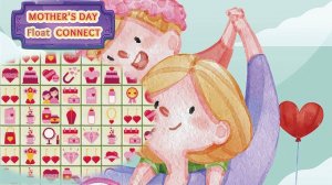 Mother's Day Float Connect Puzzle Game