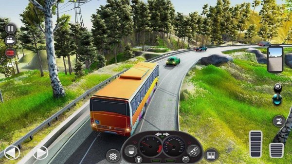 Mountain Coach Bus Driving Game