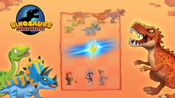 Dino Merge Puzzle Quest