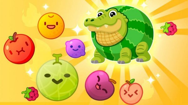 Fruit Merge Puzzle