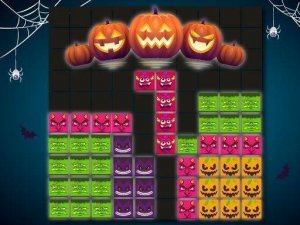 Blocks Puzzle Halloween - Tetris Puzzle Game