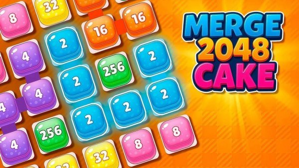 Cake Merge 2048 Puzzle