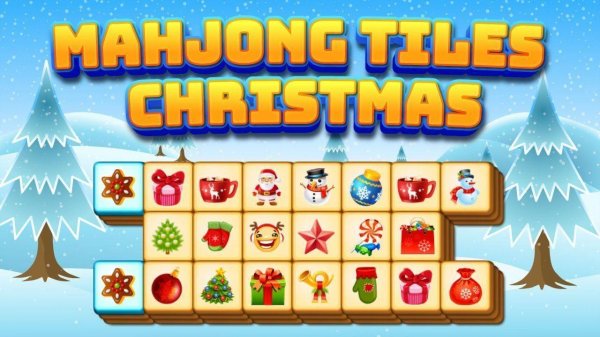 Winter Tile Matching Puzzle