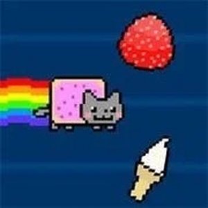 Pixel Cat Cloud Runner
