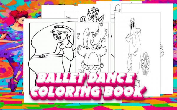 Graceful Dancer Coloring Pages