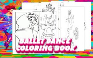 Graceful Dancer Coloring Pages