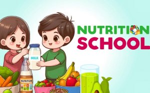 Nutrition School: Healthy Food Games for Kids Online Game