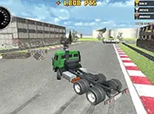 Cargo Truck Parking & Maneuver Challenge