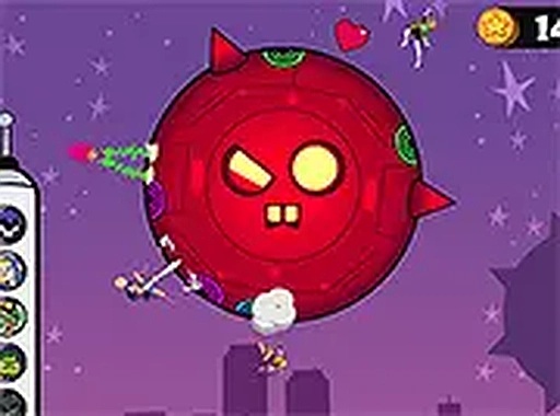 Cartoon Hero Starfish Target Toss