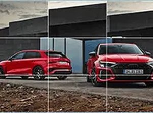 Audi RS3 Slide Puzzle Game