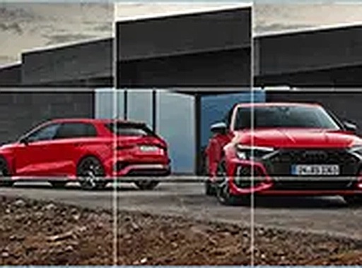 Audi RS3 Sliding Puzzle Game