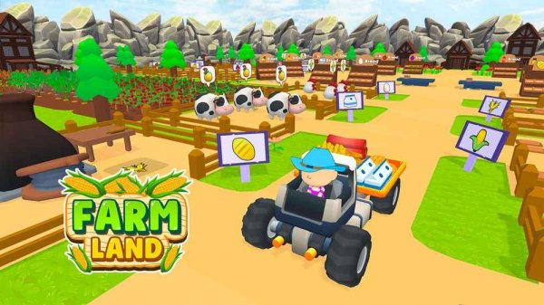 Farm Land 3D Strategy Simulation