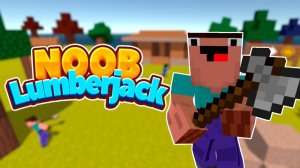Idle Noob Lumberjack Online Game